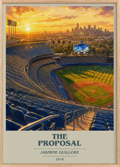 The Proposal Book Cover Poster by Jasmine Guillory