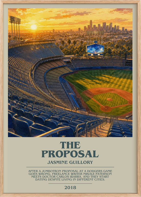 The Proposal Bookish Wall Art by Jasmine Guillory