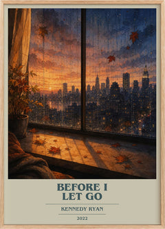 Before I Let Go Book Cover Poster by Kennedy Ryan
