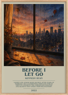Before I Let Go Bookish Wall Art by Kennedy Ryan