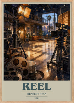 Reel Book Cover Poster by Kennedy Ryan