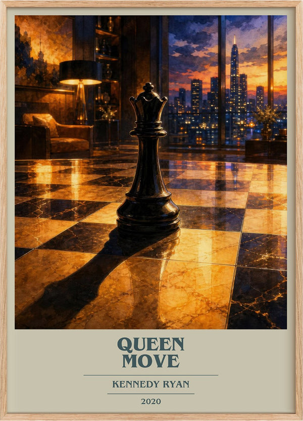 Queen Move Book Cover Poster by Kennedy Ryan
