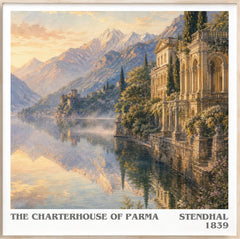 The Charterhouse of Parma Literary Art Print by Stendhal