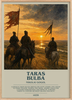 Taras Bulba Bookish Wall Art by Nikolai Gogol
