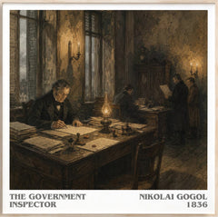 The Government Inspector Literary Art Print by Nikolai Gogol