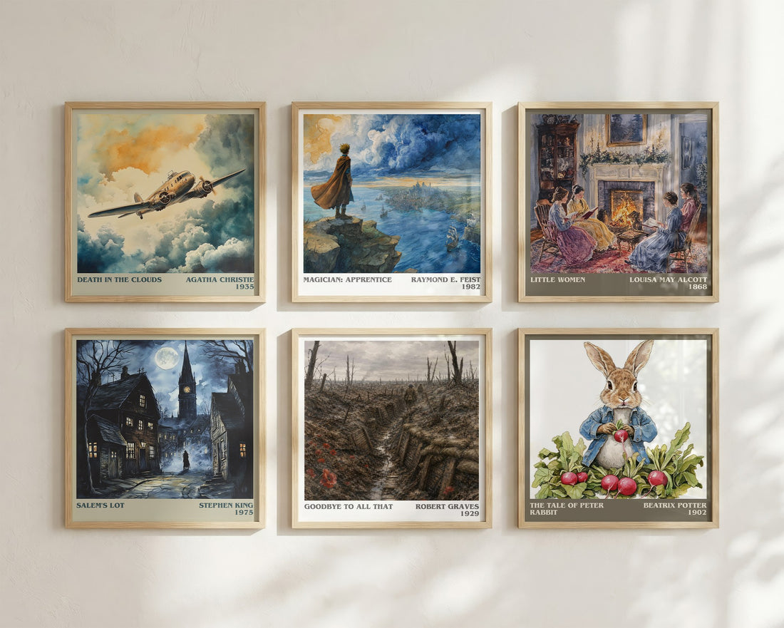 Goodbye to All That literary art print colour and style options – Robert Graves book art