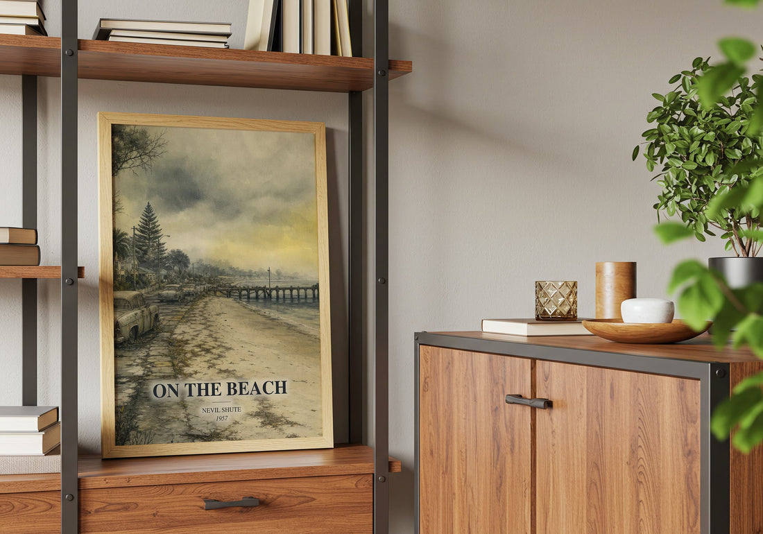 On the Beach book watercolour illustration paper finish options – matte satin gloss