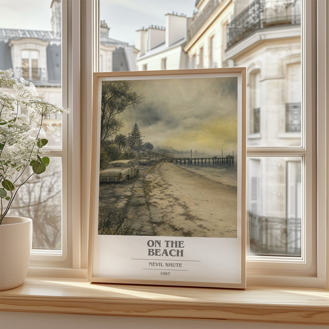 On the Beach book cover poster colour and style options – Nevil Shute book art