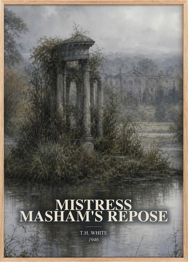 Mistress Masham's Repose Book Watercolour Illustration by T.H. White