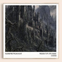 Gormenghast Literary Art Print by Mervyn Peake