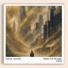 Titus Alone Literary Art Print by Mervyn Peake