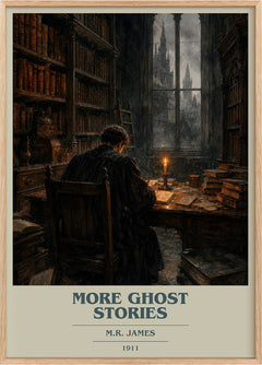 More Ghost Stories Book Cover Poster by M.R. James