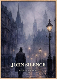 John Silence Book Watercolour Illustration by Algernon Blackwood