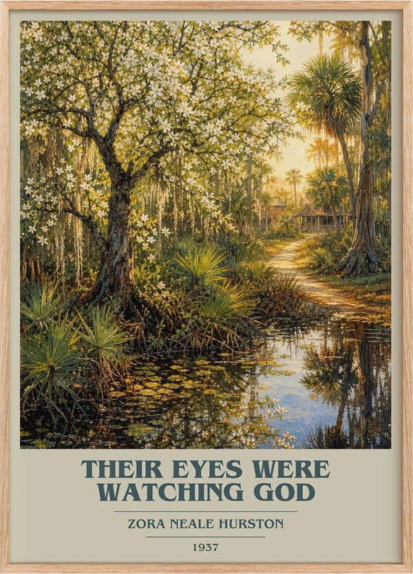 Their Eyes Were Watching God Book Cover Poster by Zora Neale Hurston