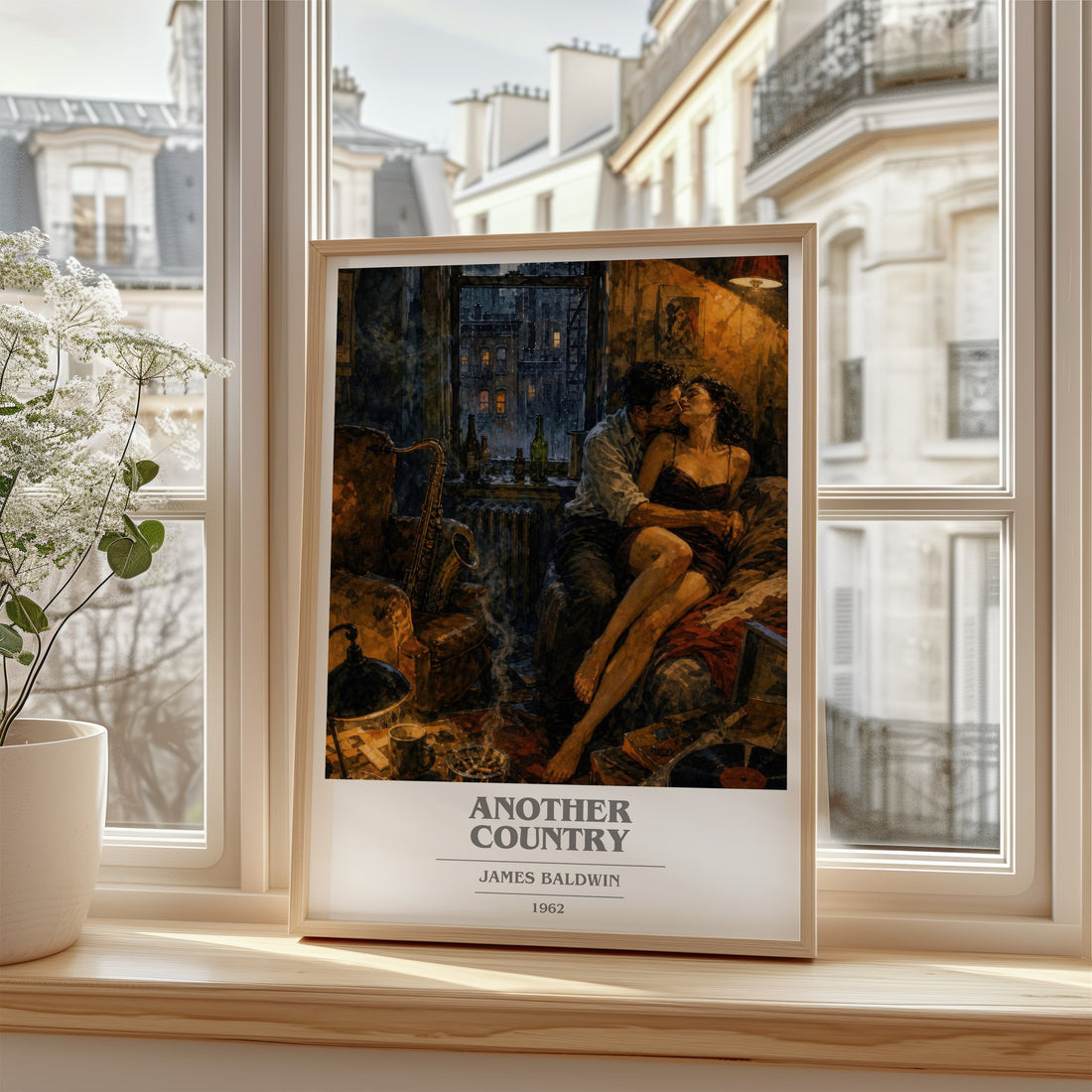 Another Country book cover poster colour and style options – James Baldwin book art