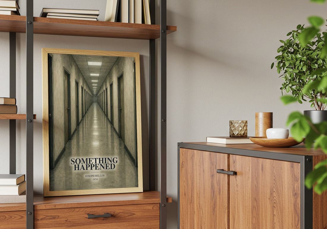 Something Happened book watercolour illustration paper finish options – matte satin gloss