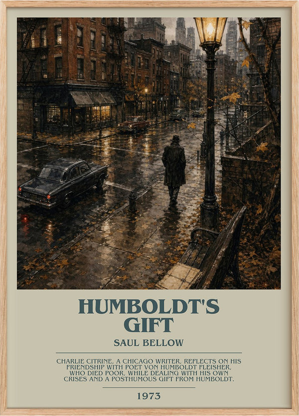 Humboldt's Gift Bookish Wall Art by Saul Bellow