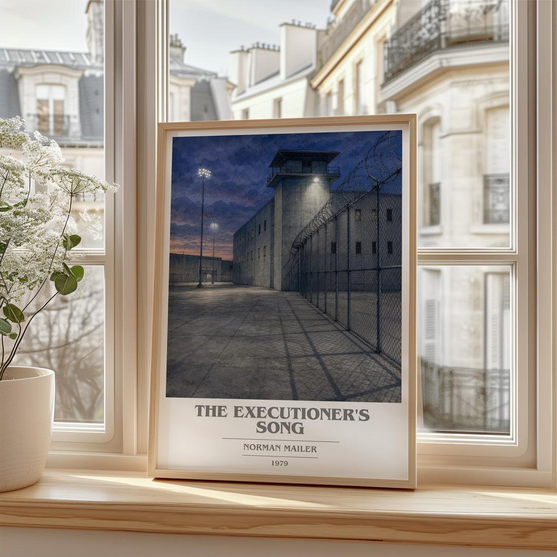 The Executioner's Song book cover poster colour and style options – Norman Mailer book art