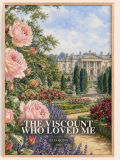 The Viscount Who Loved Me Book Watercolour Illustration by Julia Quinn