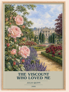 The Viscount Who Loved Me Book Cover Poster by Julia Quinn