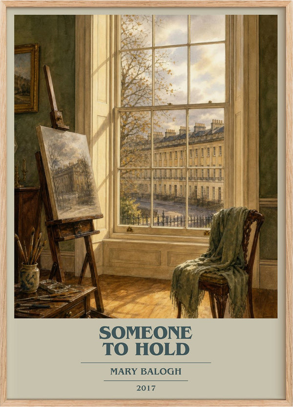 Someone to Hold Book Cover Poster by Mary Balogh
