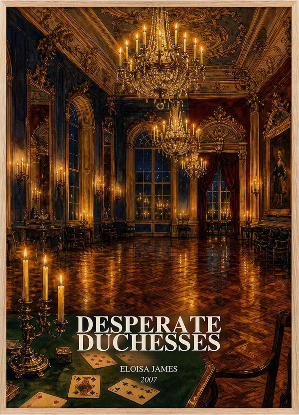 Desperate Duchesses Book Watercolour Illustration by Eloisa James
