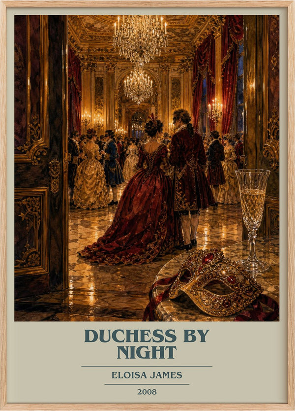 Duchess by Night Book Cover Poster by Eloisa James