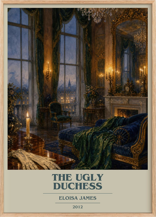 The Ugly Duchess Book Cover Poster by Eloisa James