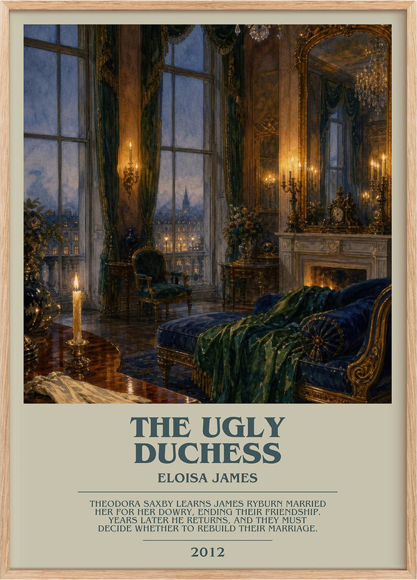 The Ugly Duchess Bookish Wall Art by Eloisa James