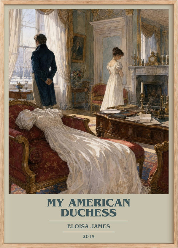 My American Duchess Book Cover Poster by Eloisa James