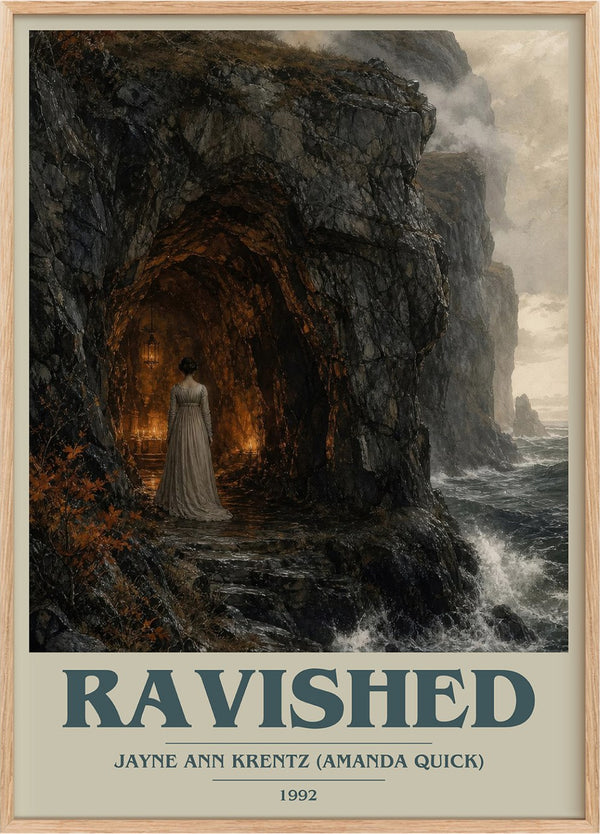 Ravished Book Cover Poster by Jayne Ann Krentz (Amanda Quick)