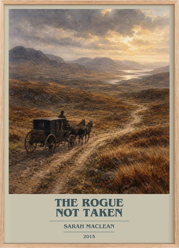 The Rogue Not Taken Book Cover Poster by Sarah MacLean