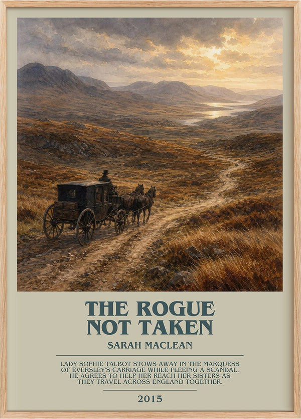 The Rogue Not Taken Bookish Wall Art by Sarah MacLean