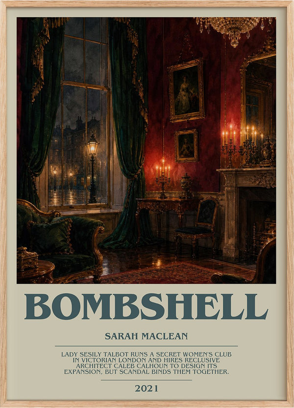 Bombshell Bookish Wall Art by Sarah MacLean