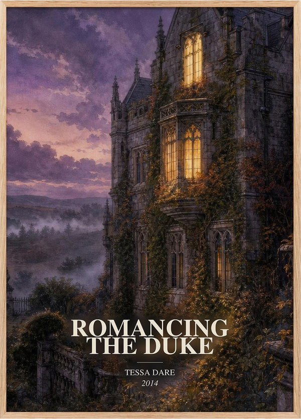 Romancing the Duke Book Watercolour Illustration by Tessa Dare