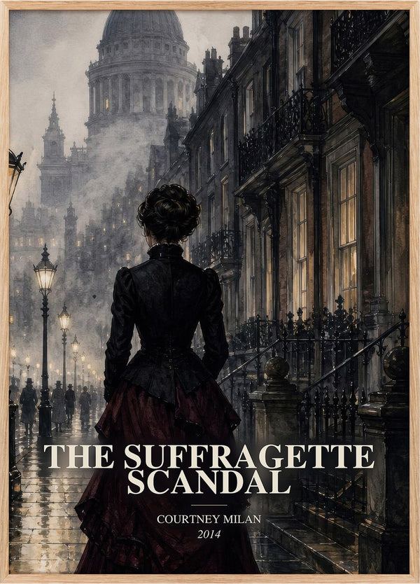 Suffragette Scandal Book Watercolour Illustration by Courtney Milan