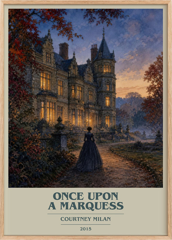 Once Upon a Marquess Book Cover Poster by Courtney Milan