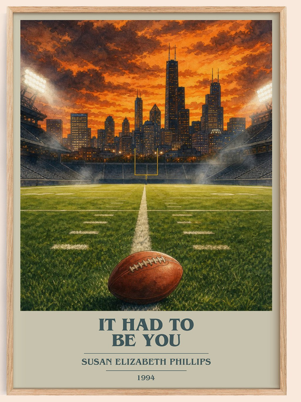 It Had to Be You book cover book poster by Susan Elizabeth Phillips – framed literary art print