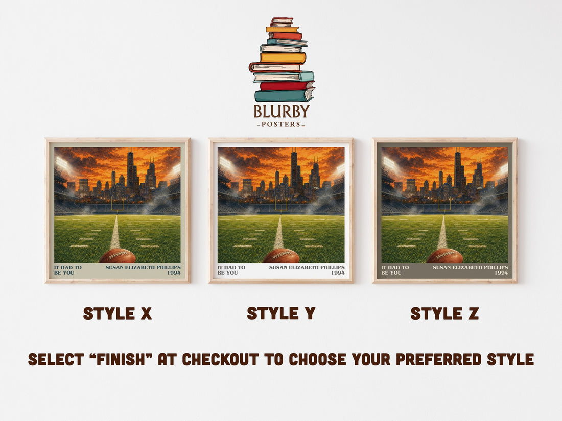 It Had to Be You literary print in frame leaning in hallway – romance wall art (mockup)