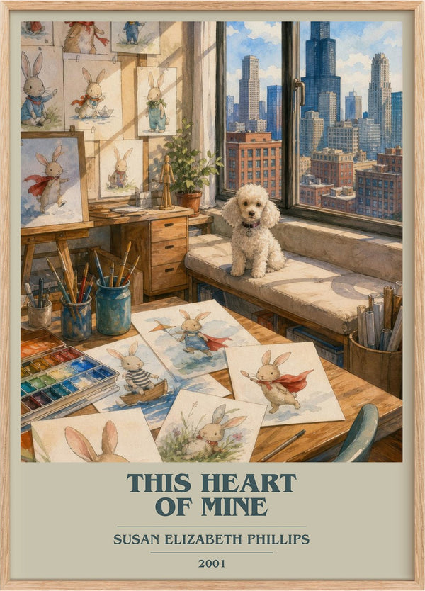 This Heart of Mine Book Cover Poster by Susan Elizabeth Phillips