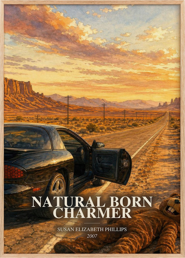 Natural Born Charmer Book Watercolour Illustration by S. Phillips