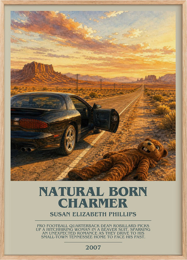 Natural Born Charmer Bookish Wall Art by Susan Elizabeth Phillips