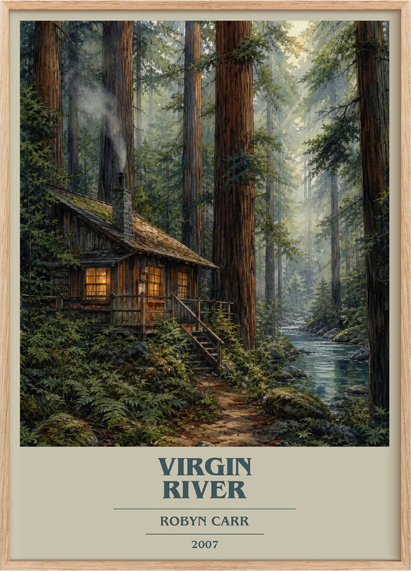 Virgin River Book Cover Poster by Robyn Carr