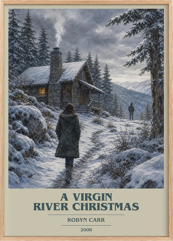 A Virgin River Christmas Book Cover Poster by Robyn Carr