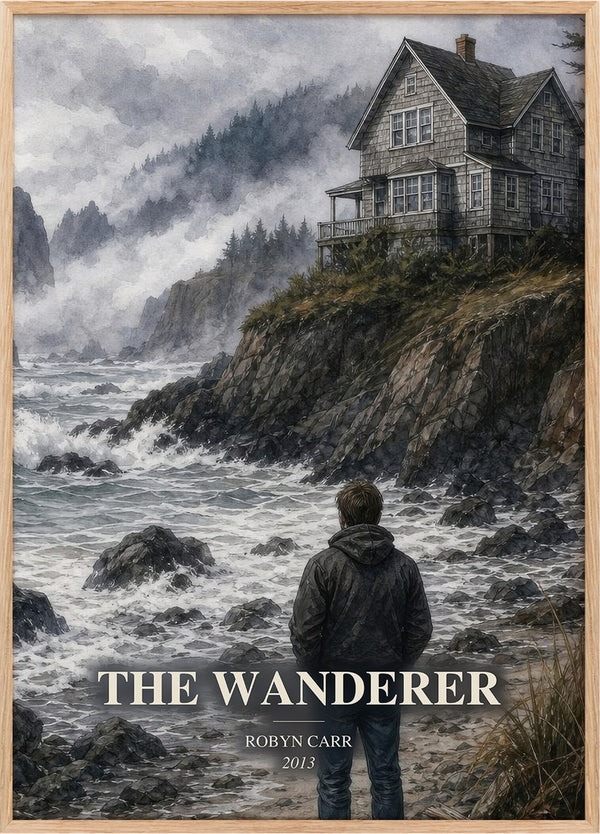 The Wanderer Book Watercolour Illustration by Robyn Carr