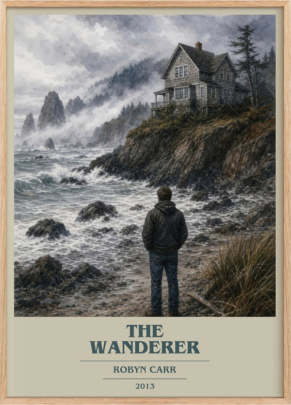 The Wanderer Book Cover Poster by Robyn Carr