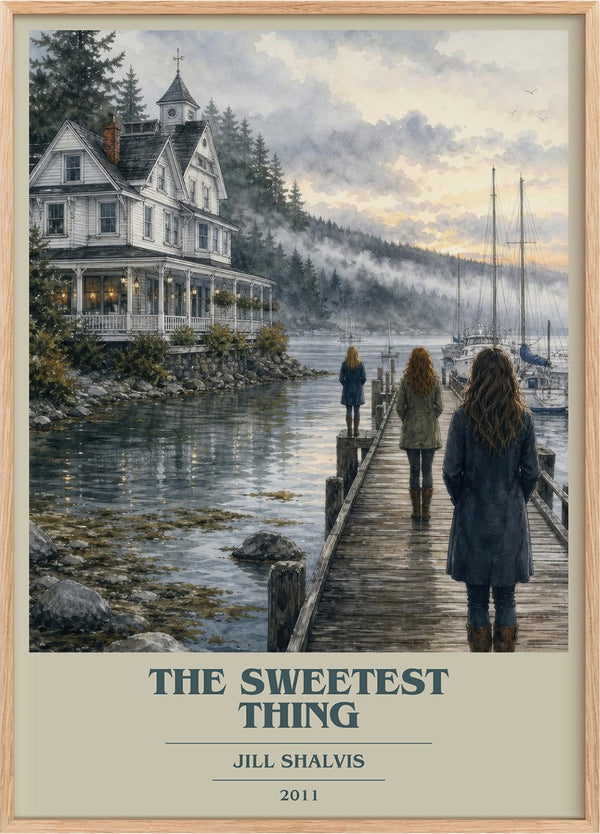 The Sweetest Thing Book Cover Poster by Jill Shalvis