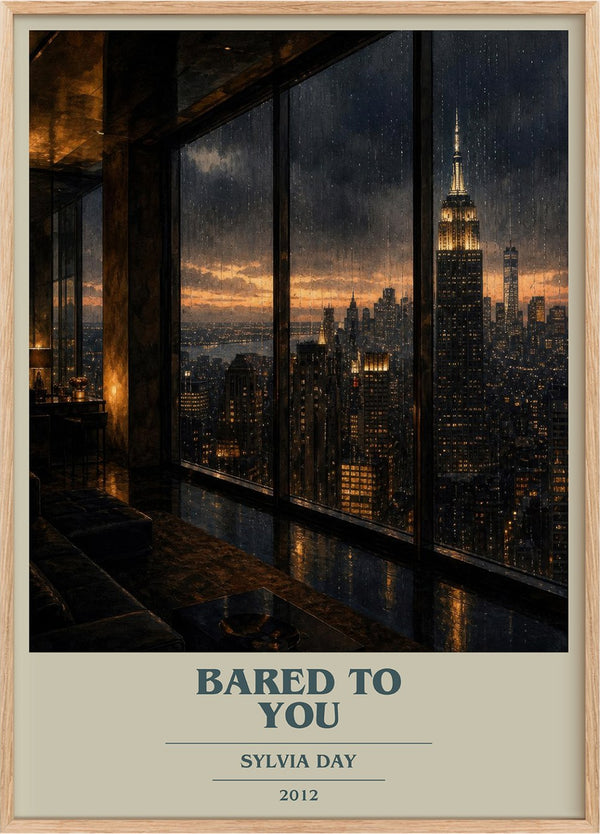 Bared to You Book Cover Poster by Sylvia Day