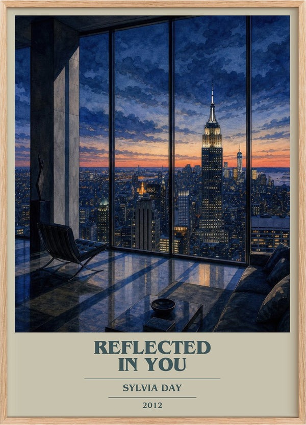 Reflected in You Book Cover Poster by Sylvia Day