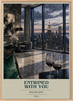 Entwined with You Book Cover Poster by Sylvia Day